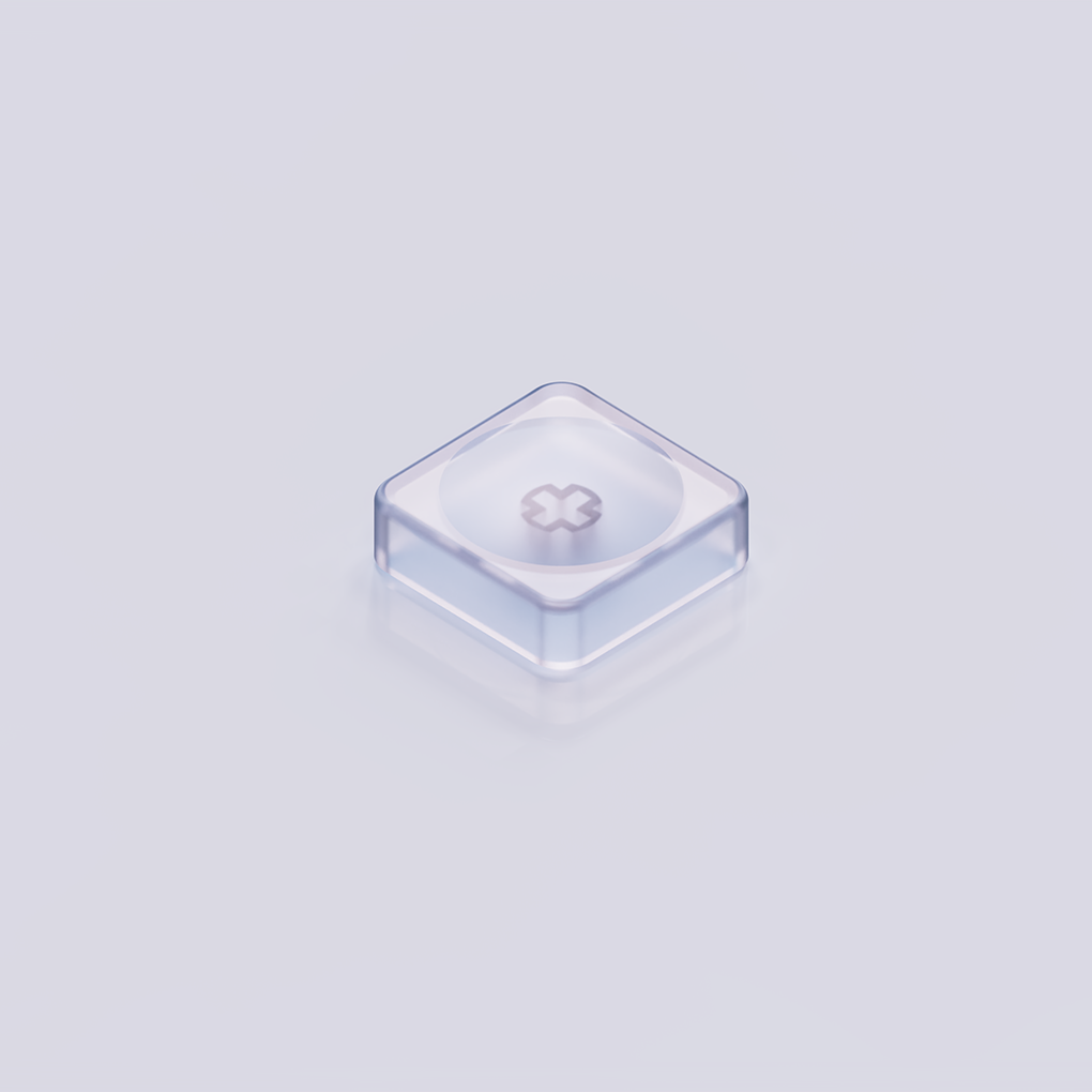 LCK キーキャップ 透明 無刻印