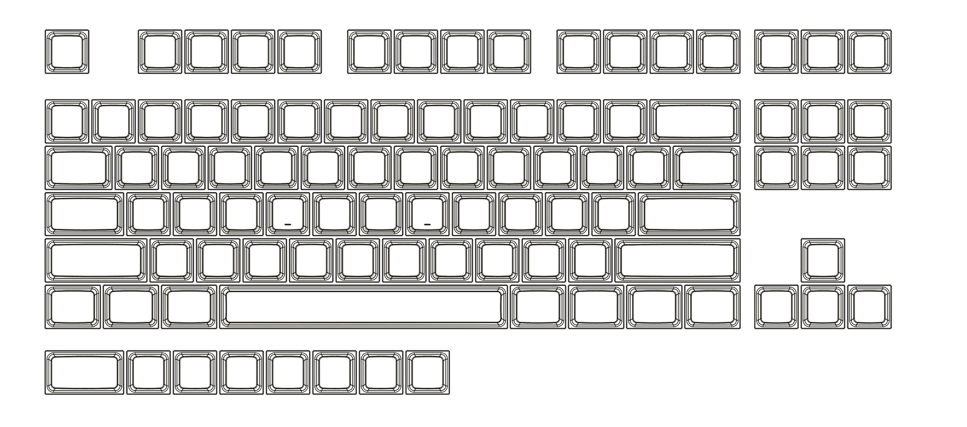 LAK PBT ロープロファイル キーキャップセット 無刻印 Cherry MX対応 LAK PBT ロープロファイル キーキャップセット 無刻印 Cherry MX対応