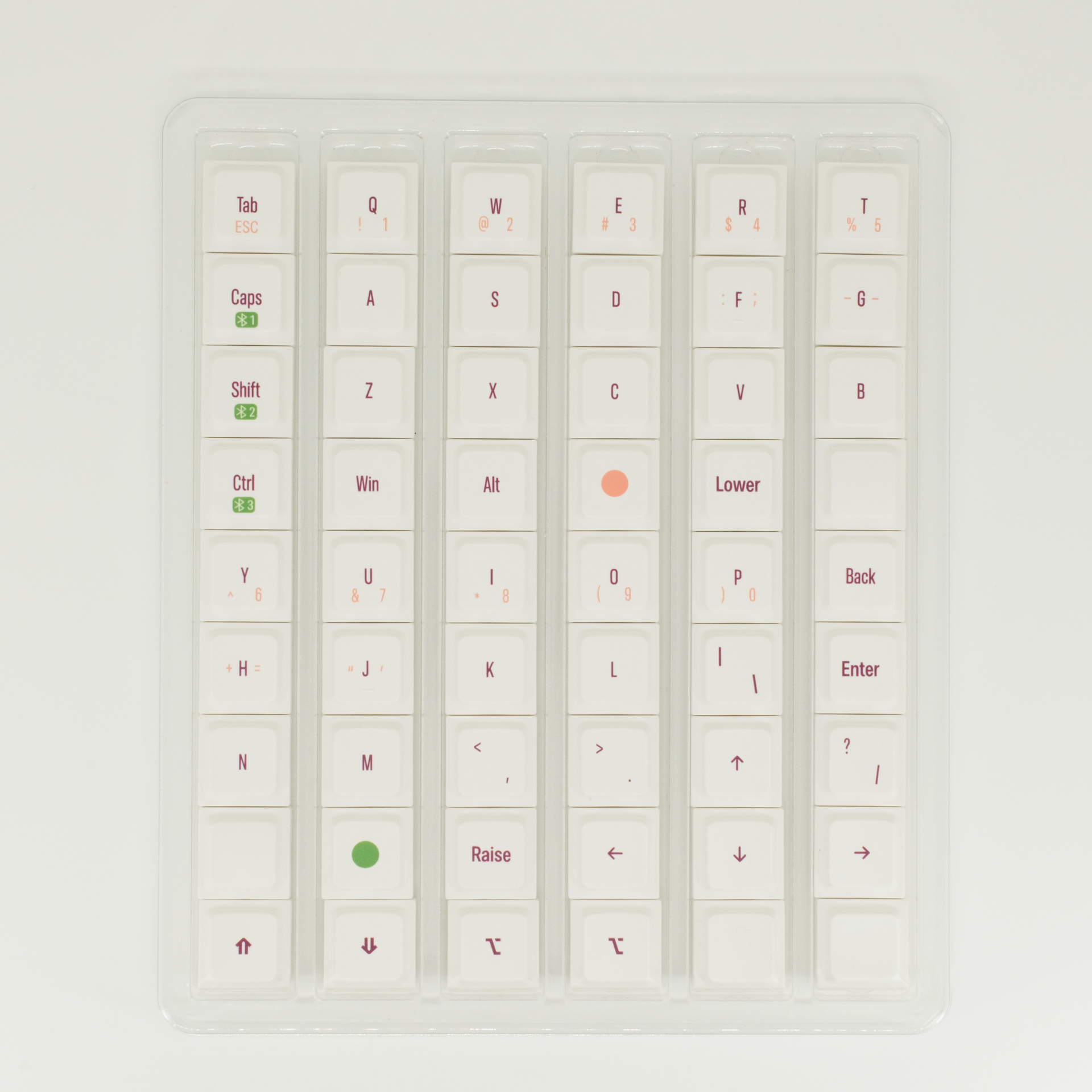 Cornix LP 分割キーボード シルバー +紫キーキャップ Cornix LPレビュー｜完全無線対応の分割40％ロープロファイル