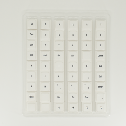 Cornix 40% 分割キーボード対応 ロープロファイル キーキャップセット Cornix 40% 分割キーボード対応 ロープロファイル キーキャップセット